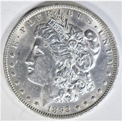 1892 MORGAN DOLLAR  BU