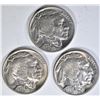 Image 1 : 1937-P,D,S BUFFALO NICKELS  CH BU