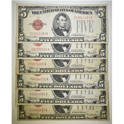 6 1928 $5 UNITED STATES NOTES