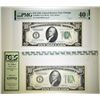 Image 1 : LOT OF 2 GRADED $10 FEDERAL RESERVE NOTES