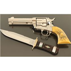 Factory Engraved Colt Single Action Army 45