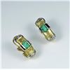 Image 4 : Extra Fine Colombian Emerald and Diamond Earrings