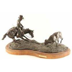 Original Fine Art Bronze by C.R. Morrison.