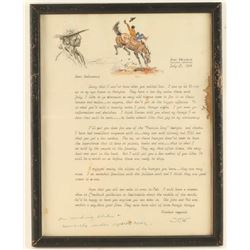 Original Joe Beeler Letter