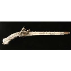 Caucasian Miquelet Flintlock Pistol