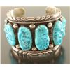 Image 1 : Large Navajo 8 Stone Cuff