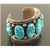 Image 2 : Large Navajo 8 Stone Cuff