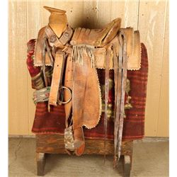 Mexican Big Horn Saddle