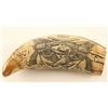 Faux Antique Scrimshawed Tooth