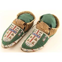 Sioux Beaded Moccs