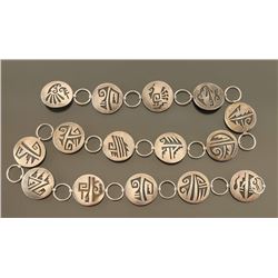Hopi Sterling Concho Belt