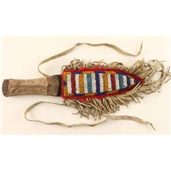Arapaho Beaded Knife Sheath