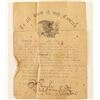 Image 1 : Civil War Discharge Papers
