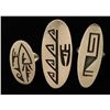 Lot of 3 Hopi Sterling Rings