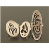 Lot of 3 Hopi Sterling Rings