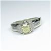 Image 2 : Brilliant Fine Fancy Yellow and White Diamond Ring