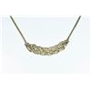 Dazzling Braided Design Diamond Necklace