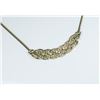 Image 2 : Dazzling Braided Design Diamond Necklace