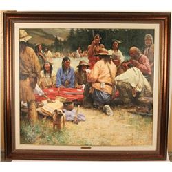 Giclee by Noted Cowboy Artist