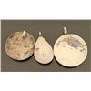 Image 2 : Lot of 3 Sterling Hopi Pendants