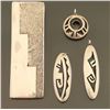 Image 1 : Lot of 4 Hopi Sterling Pendants