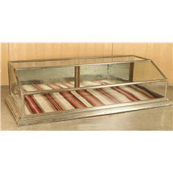 Antique Bowfront Showcase