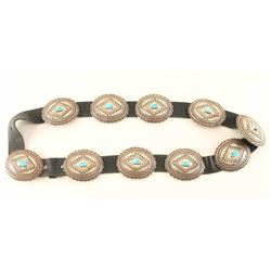 Sterling Silver Concho Belt