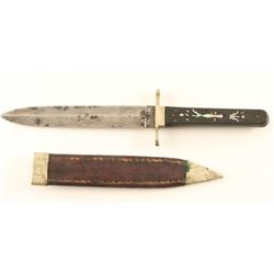 19th Century Spear Point Bowie Knife