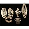 Image 1 : Lot of 6 Hopi Rings