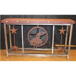 Unique Metal Console Table