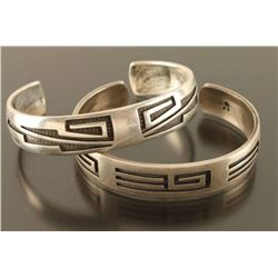 Lot of 2 Hopi Cuffs