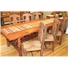 Image 2 : Old Hickory Dining Table and Chairs
