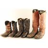 Image 2 : Lot of (3) Pairs of Men's Cowboy Boots