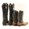 Image 4 : Lot of Men's Leather Cowboy Boots