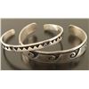Lot of 2 Hopi Cuff Bracelets