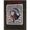 Art Print of 14 Cent Indian Stamp