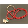Image 1 : Native Red Beaded Necklace