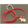 Image 2 : Native Red Beaded Necklace