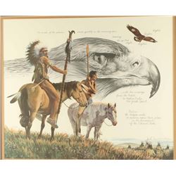 Lot of (2) Pieces of Western Art