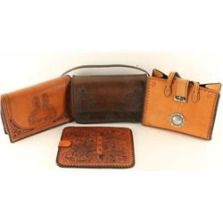 Lot of (3) Leather Bags