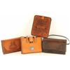 Image 2 : Lot of (3) Leather Bags