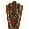 Image 1 : Lot of 3 Navajo Turquoise Necklaces