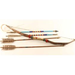 Indian Bow and Arrows