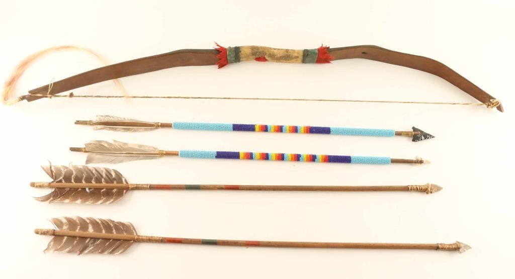 Indian Bow and Arrows