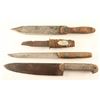 Image 1 : Lot of (4) Indian Trading Knives