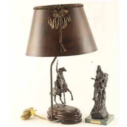 Lot of (2) Frederick Remmington Bronzes