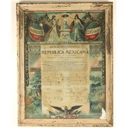 100 Years of Mexican Independence Poster