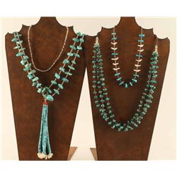Lot of 4 Navajo Necklaces