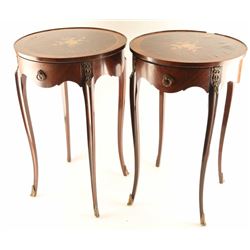 Lot of (2) Antique Victorian Side Tables