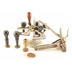 Vintage Seals and Stamps Lot